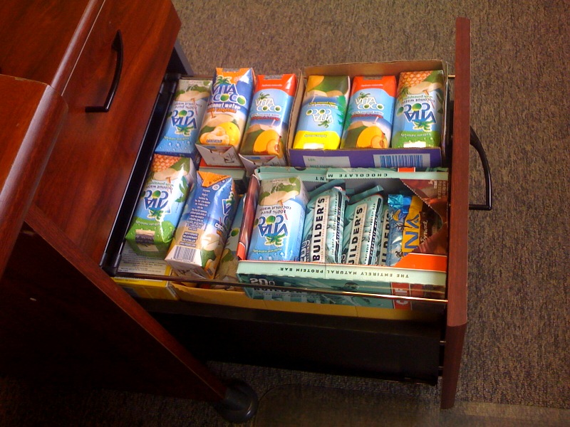 Snack drawer