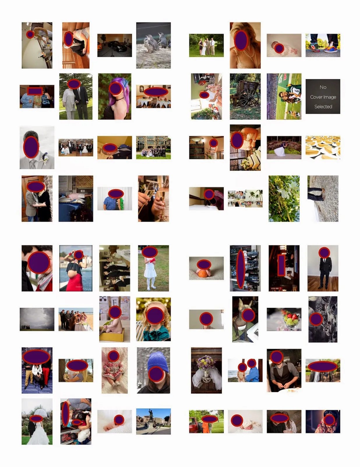 Faces blurred