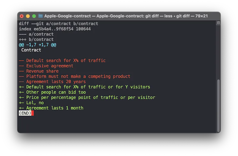 Google and Apple's updated default search agreement hero image